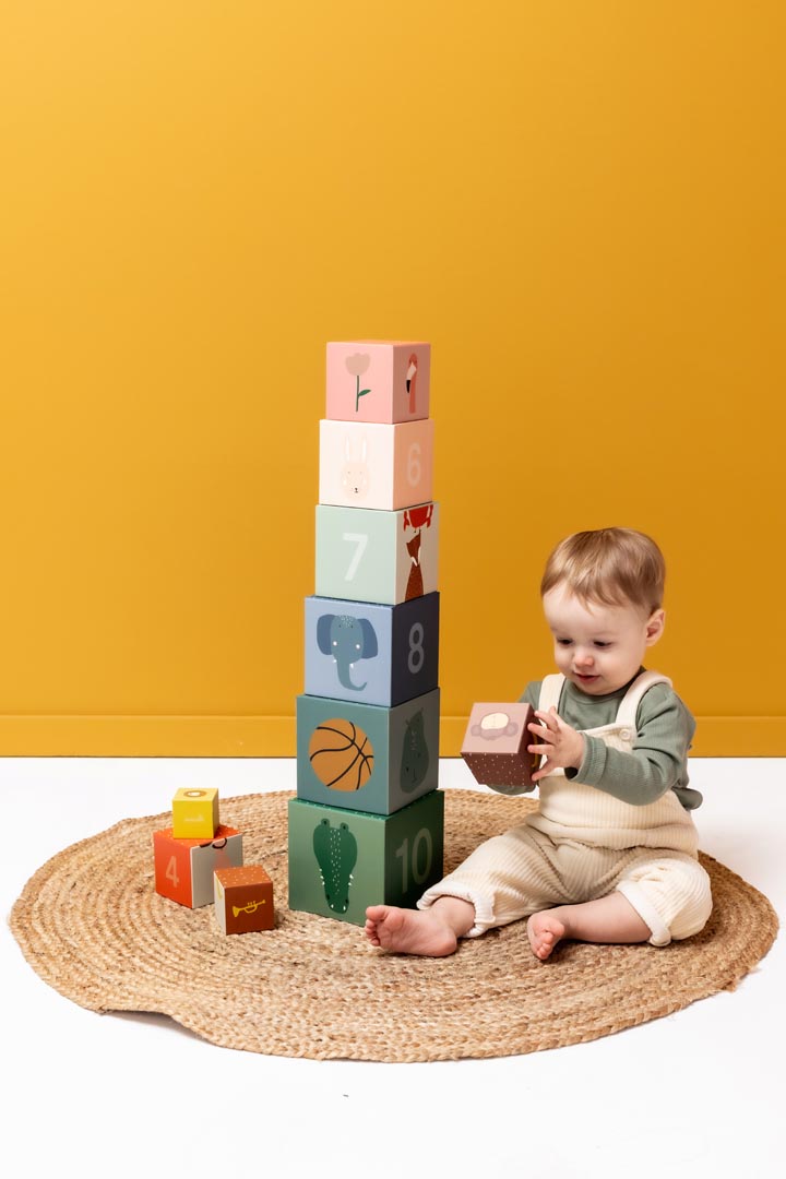 Stacking blocks